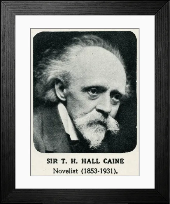 Framed Print : Hall Caine