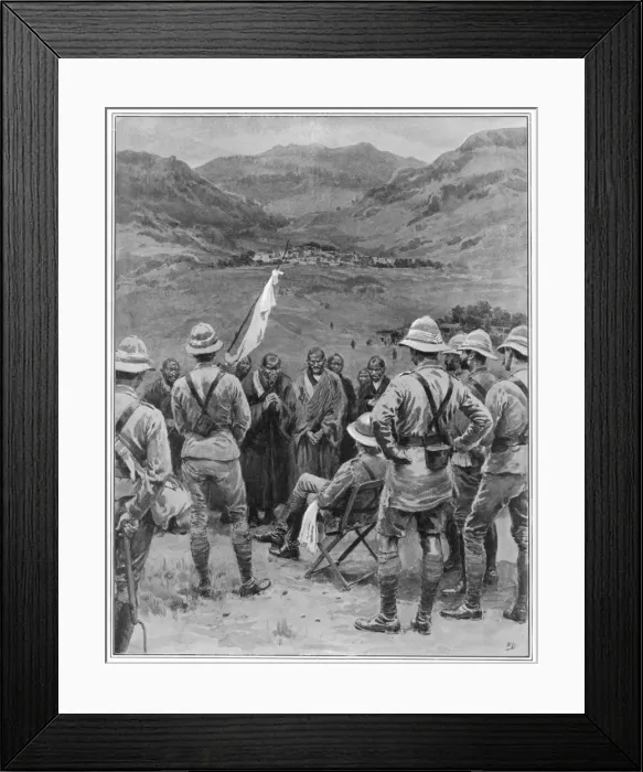 Framed Print : Tibet Expedition / 1904 Framed Print : Tibet Expedition / 1904