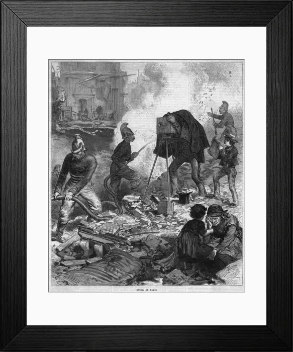 Framed Print : After the Commune Framed Print : After the Commune