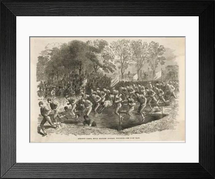 Framed Print : Running at Woolwich Framed Print : Running at Woolwich