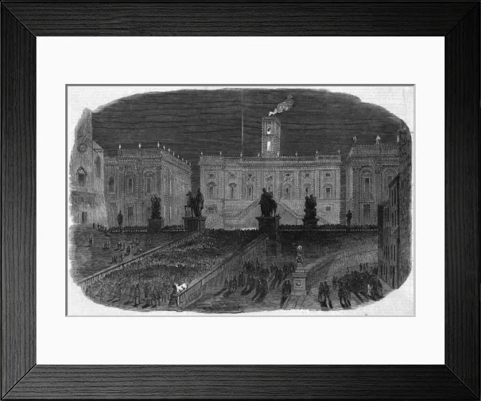 Framed Print : French Take Rome - 5 Framed Print : French Take Rome - 5