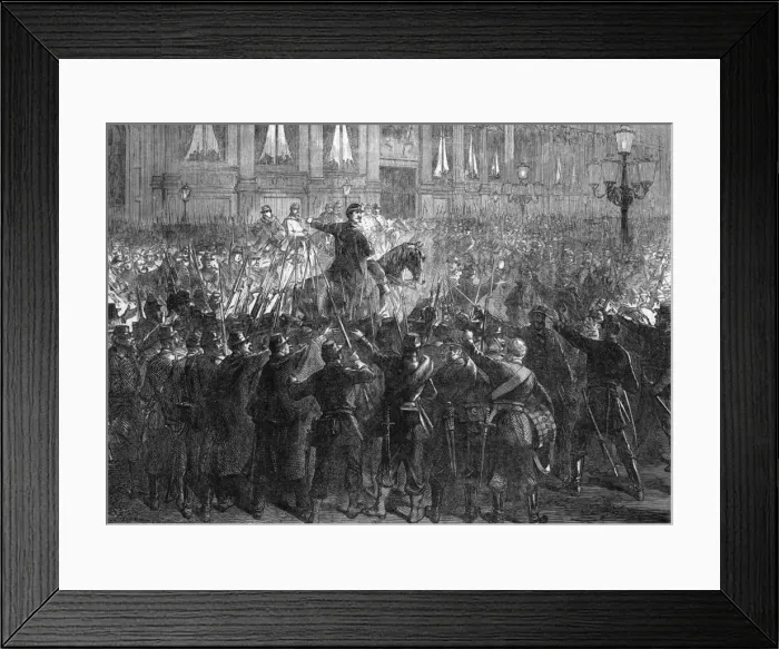 Framed Print : Trochu Restores Order