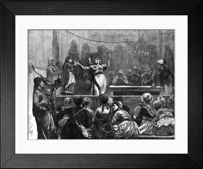 Framed Print : Commune Womens Club Framed Print : Commune Womens Club