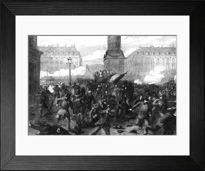 Framed Print : Place De Vendome Framed Print : Place De Vendome