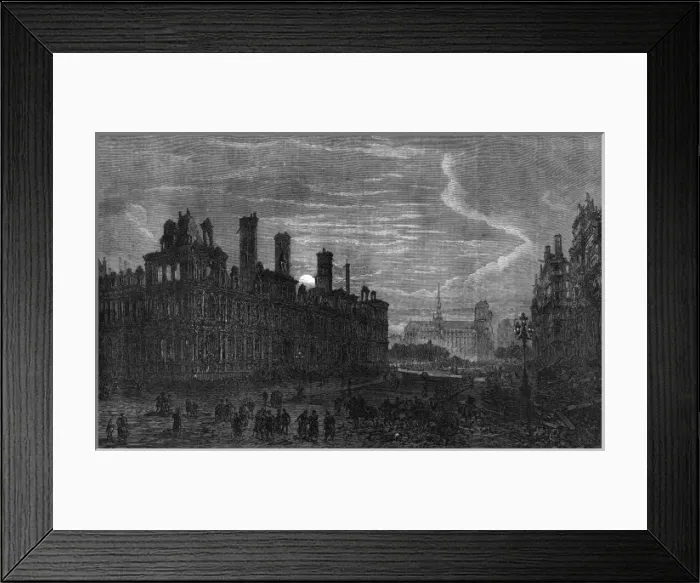 Framed Print : Commune Hotel De Ville Framed Print : Commune Hotel De Ville