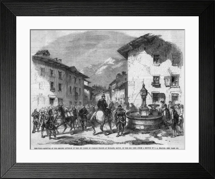 Framed Print : French at Modane Framed Print : French at Modane