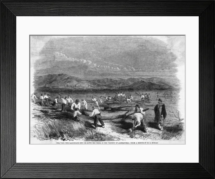 Framed Print : Preparing for Battle Framed Print : Preparing for Battle