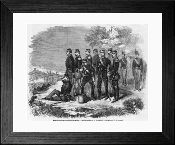 Framed Print : Battle of Solferino 6 Framed Print : Battle of Solferino 6