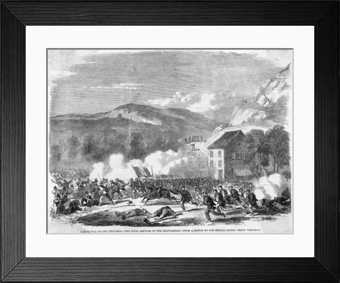 Framed Print : Battle of Volturno 5 Framed Print : Battle of Volturno 5
