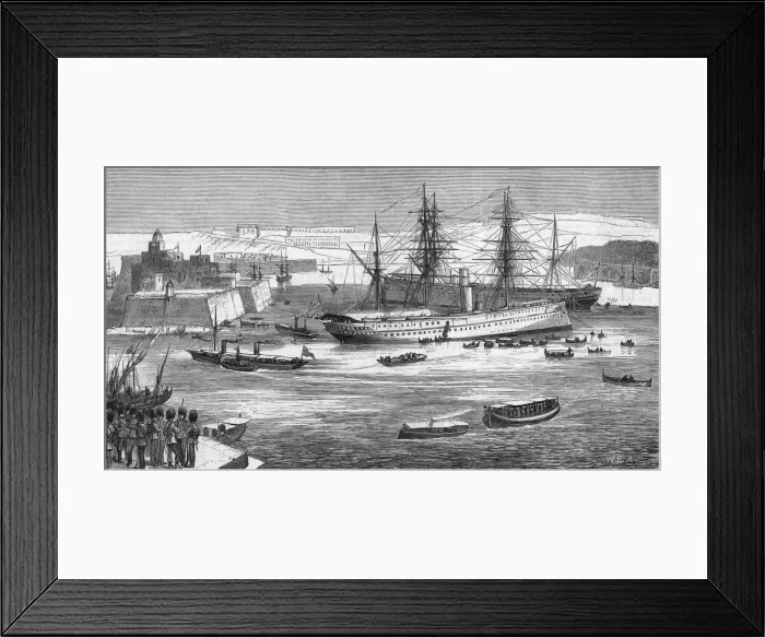 Framed Print : British at Malta Framed Print : British at Malta