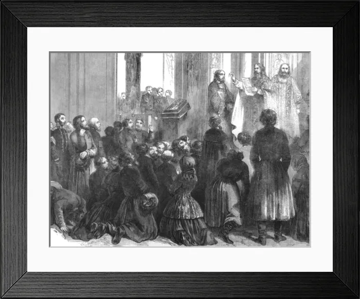 Framed Print : Serfdom Abolished Framed Print : Serfdom Abolished