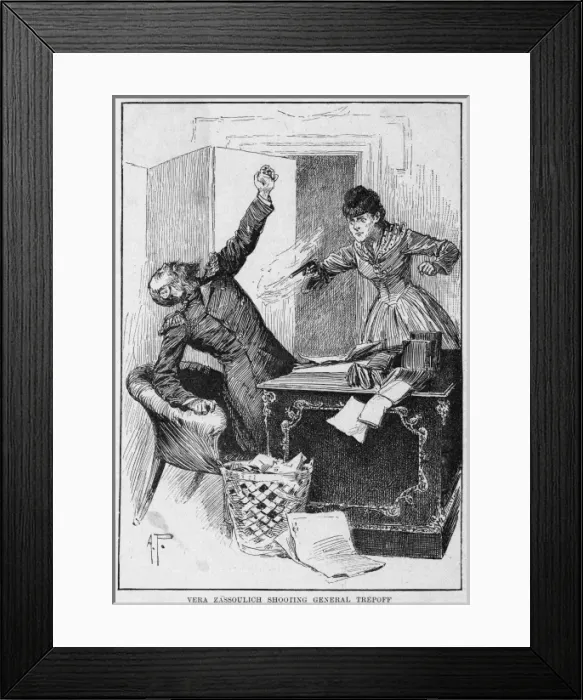 Framed Print : Terrorist V Zassulich Framed Print : Terrorist V Zassulich