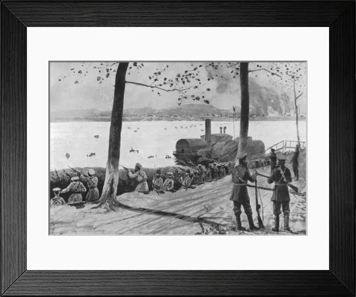 Framed Print : Dispute with China 3