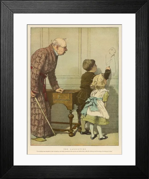 Framed Print : Children Write on Wall Framed Print : Children Write on Wall