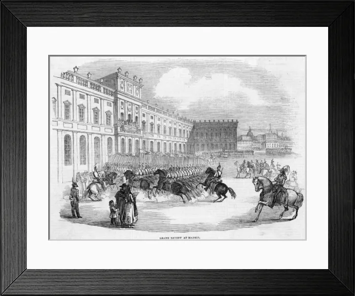 Framed Print : Review in Madrid Framed Print : Review in Madrid
