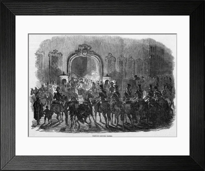 Framed Print : Narvaez Resigns