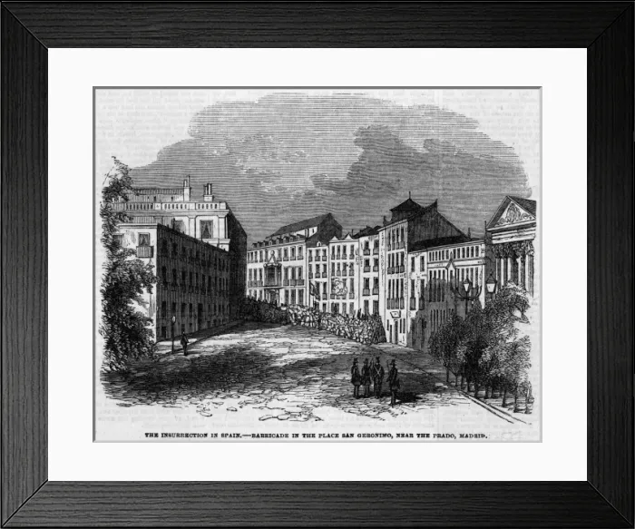 Framed Print : Madrid Insurrection 1 Framed Print : Madrid Insurrection 1