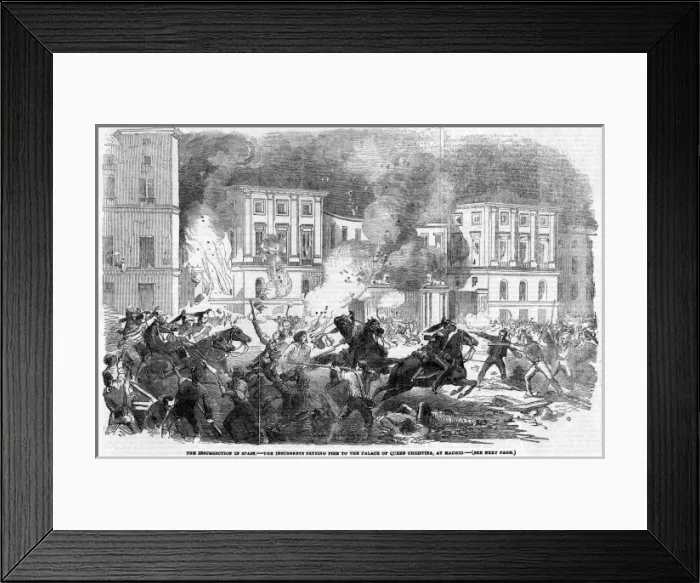 Framed Print : Madrid Insurrection 2 Framed Print : Madrid Insurrection 2