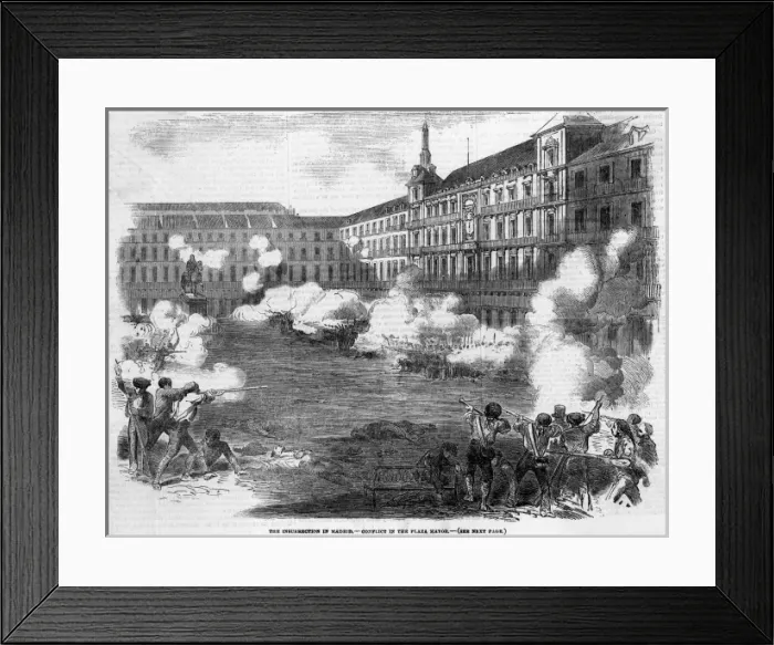Framed Print : Madrid Insurrection 3 Framed Print : Madrid Insurrection 3
