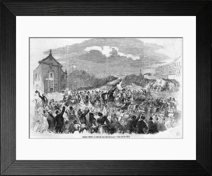 Framed Print : Espartero Returns Framed Print : Espartero Returns
