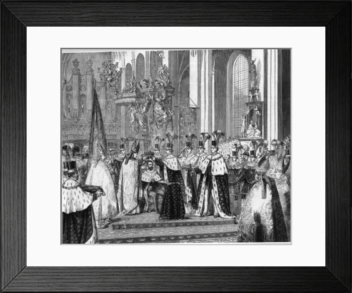 Framed Print : Carl XV Crowned - 3 Framed Print : Carl XV Crowned - 3