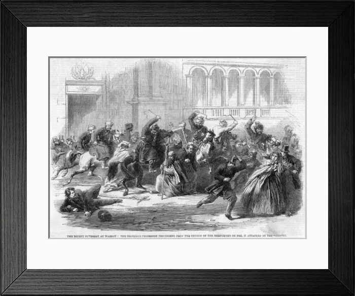 Framed Print : Russian Brutality
