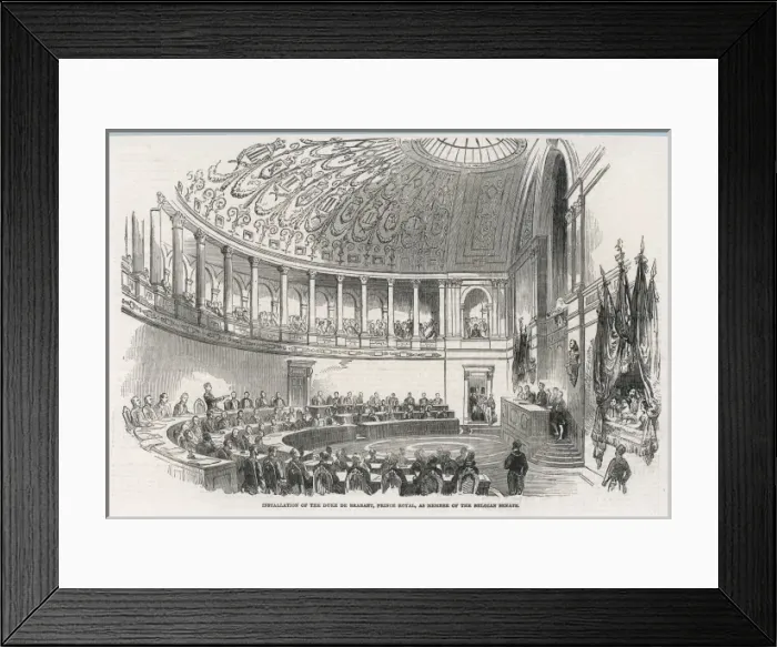 Framed Print : Duc De Brabant Senator Framed Print : Duc De Brabant Senator