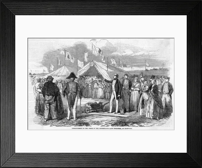 Framed Print : Reclaiming Land