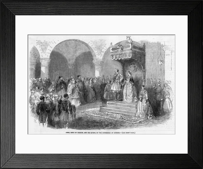 Framed Print : Otto in Church Framed Print : Otto in Church