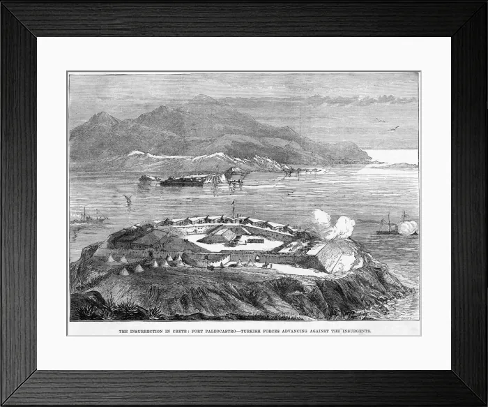 Framed Print : Rebellion in Crete Framed Print : Rebellion in Crete