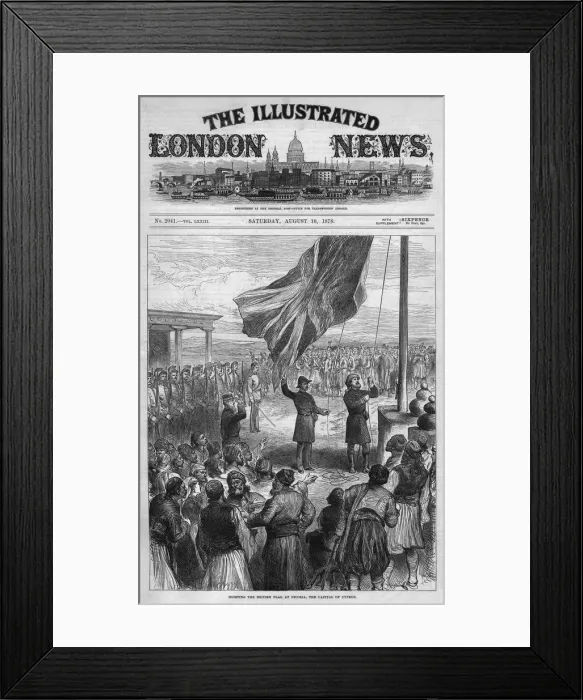 Framed Print : British in Cyprus