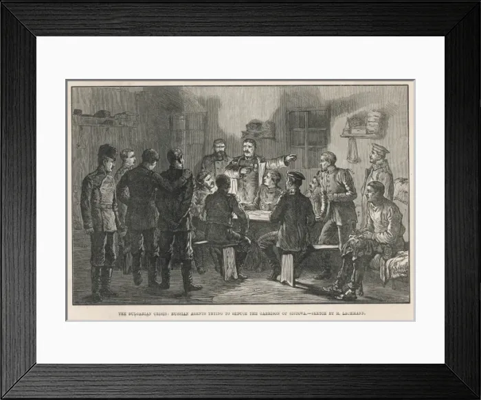 Framed Print : Russians in Bulgaria
