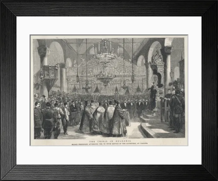 Framed Print : Ferdinand at Church Framed Print : Ferdinand at Church