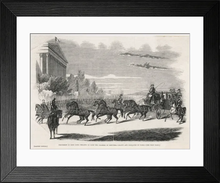 Framed Print : Lous-Philippe Drives Framed Print : Lous-Philippe Drives