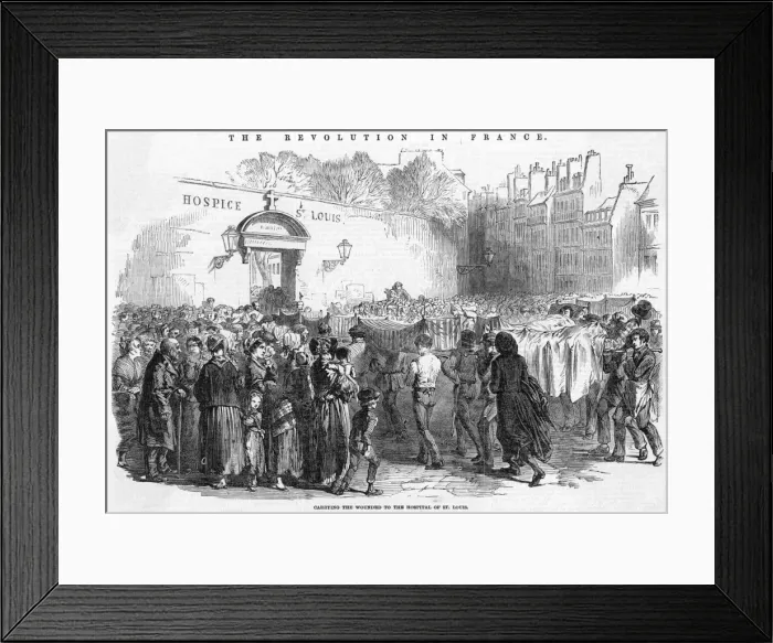 Framed Print : Wounded in the Fighting
