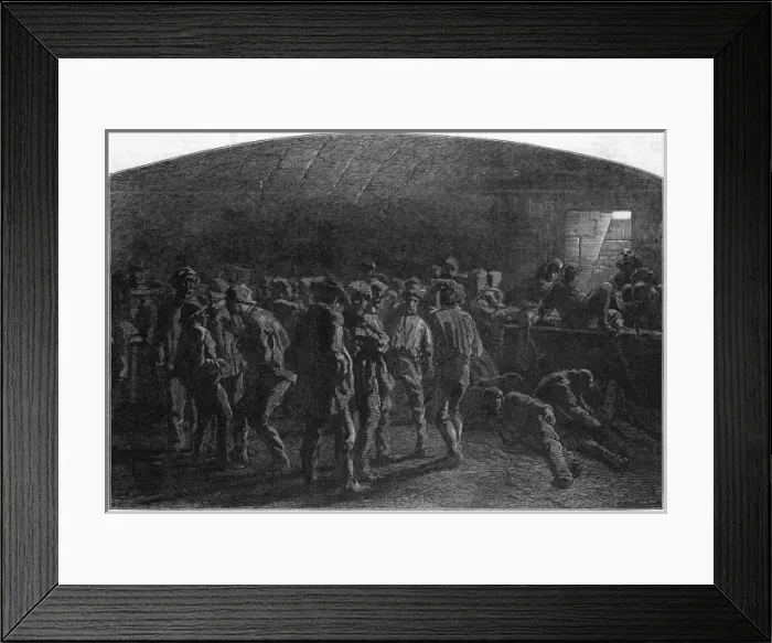 Framed Print : Insurgent Prisoners