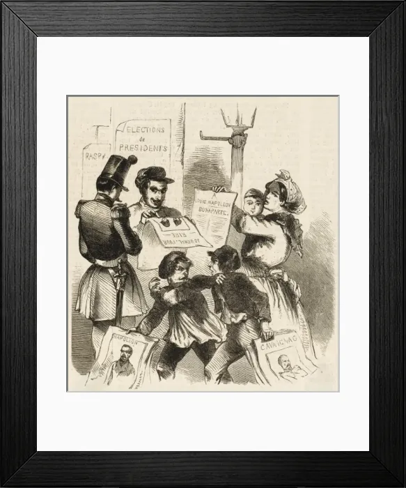 Framed Print : Presidential Elections Framed Print : Presidential Elections