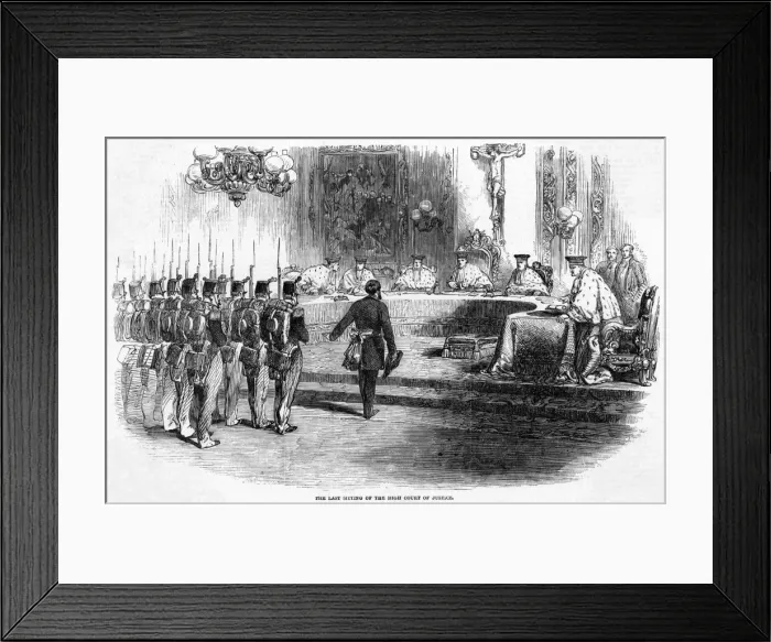 Framed Print : Coup: High Court Framed Print : Coup: High Court