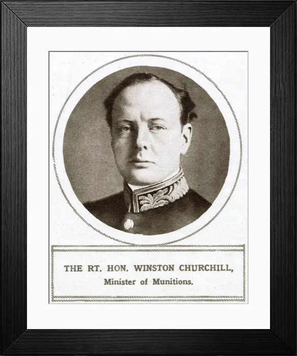 Framed Print : Winston Churchill