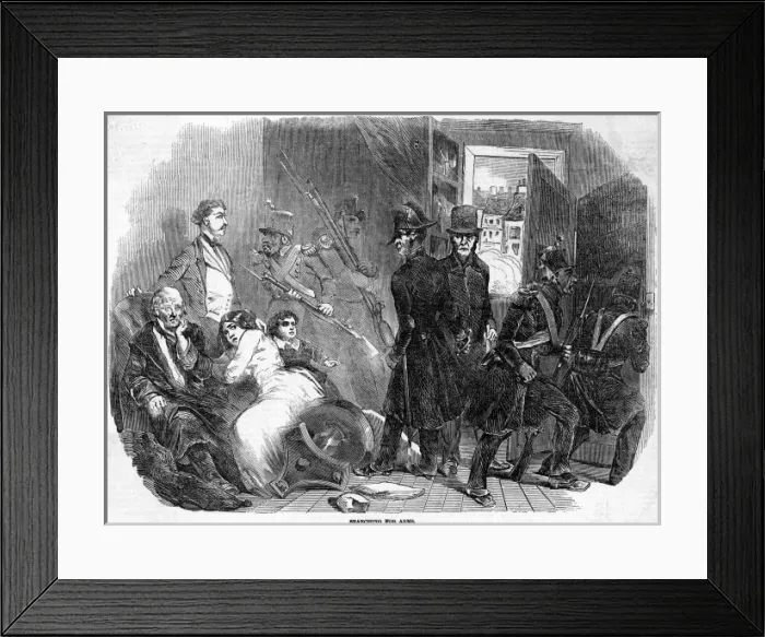 Framed Print : Coup: Seeling Arms Framed Print : Coup: Seeling Arms