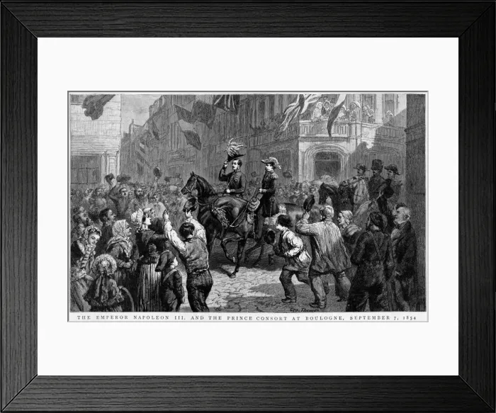 Framed Print : With Albert, Boulogne Framed Print : With Albert, Boulogne