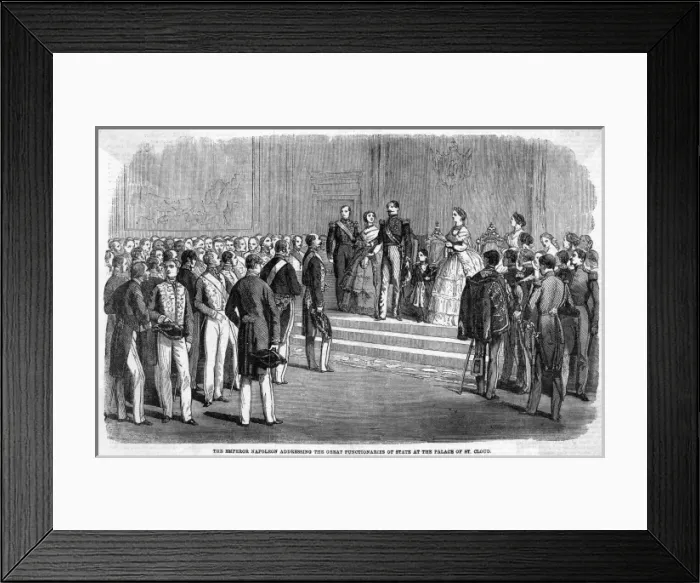Framed Print : Napoleon at St Cloud Framed Print : Napoleon at St Cloud