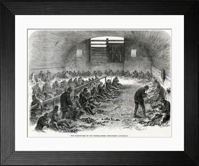 Framed Print : Bethnal-Green Employment Relief Association 1868 Bethnal-Green Employment Framed Print : Bethnal-Green Employment Relief Association 1868 Bethnal-Green Employment