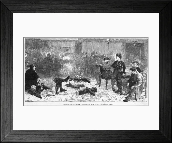 Framed Print : Gardes Nationales Framed Print : Gardes Nationales
