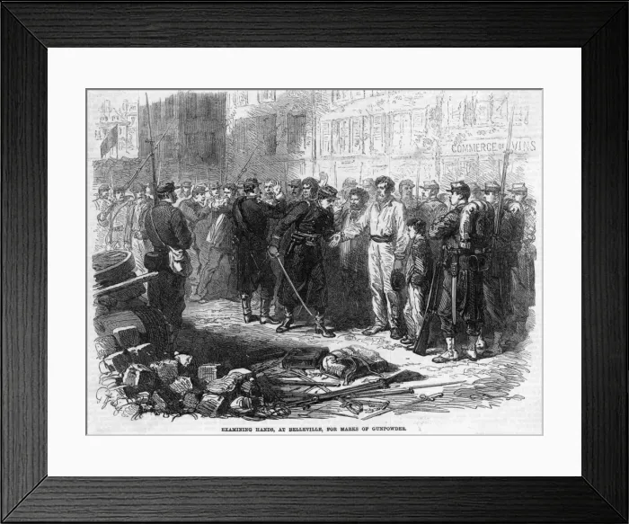 Framed Print : Communard Suspects Framed Print : Communard Suspects