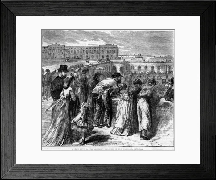 Framed Print : Communard Prisoners Framed Print : Communard Prisoners