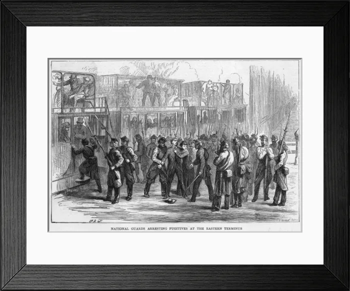 Framed Print : Fugitives Arrested Framed Print : Fugitives Arrested