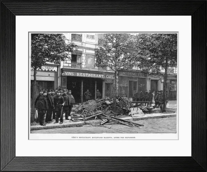 Framed Print : Anarchist Outrages 1 Framed Print : Anarchist Outrages 1