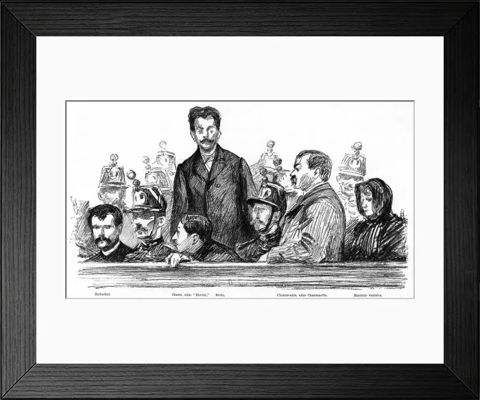 Framed Print : Anarchist Outrages 2 Framed Print : Anarchist Outrages 2