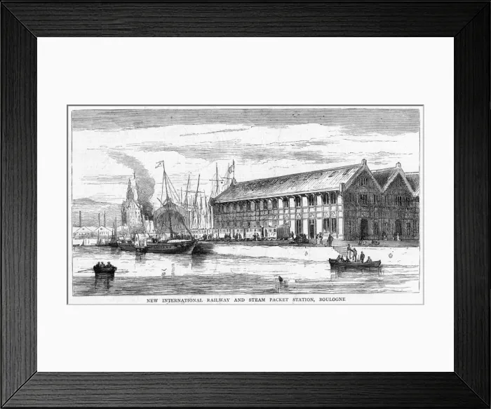 Framed Print : France Boulogne Framed Print : France Boulogne
